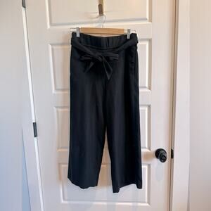Zara trafaluc collection wide leg cropped gaucho pants
